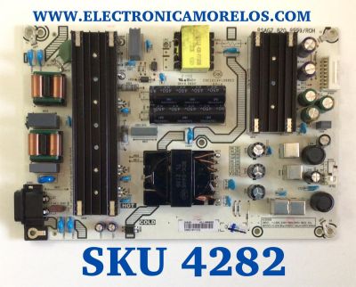 FUENTE DE PODER PARA TV HISENSE / NUMERO DE PARTE 285251 / RSAG7.820.9999/ROH / HLL-999WE / PANEL HD650Y1U72-T0L2\S2\GM\ROH / DISPLAY HV650QUB-F70 / MODELO 65R6E4 65A53FUR